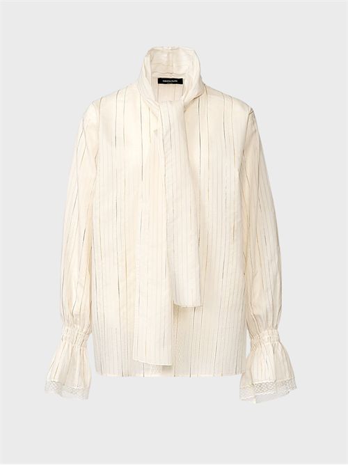 Blusa Lavallière con inserti in pizzo FABIANA FILIPPI | CAD276F765M117VR1